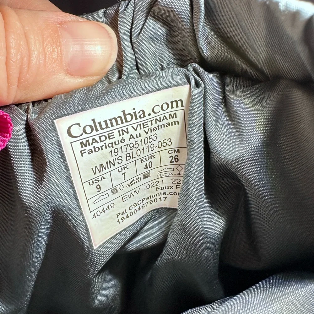 Columbia Women’s Paninaro Omni-Heat Tall Snow Boots Size 9 New With Tags - Picture 7 of 12